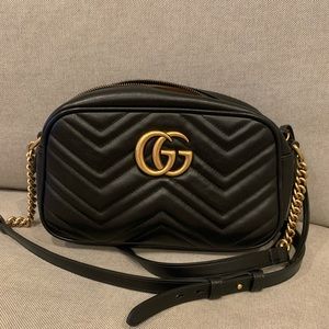 Gucci Marmont small matelasse shoulder bag